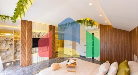 4+1 villa with modern design in the picturesque Kargicak area