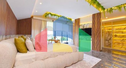 4+1 villa with modern design in the picturesque Kargicak area