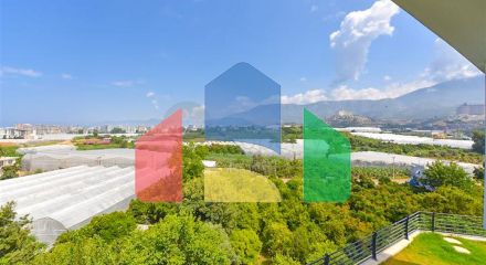 Вилла 4+1 с современным дизайном в живописном районе Каргыджак