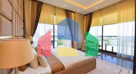 Вилла 4+1 с современным дизайном в живописном районе Каргыджак