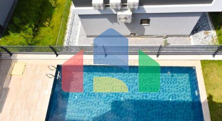 Вилла 4+1 с современным дизайном в живописном районе Каргыджак