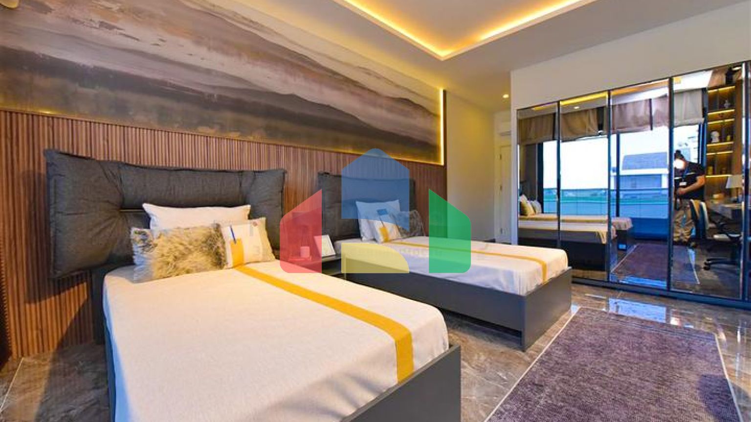 Вилла 4+1 с современным дизайном в живописном районе Каргыджак