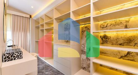 Вилла 4+1 с современным дизайном в живописном районе Каргыджак