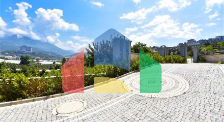 Вилла 4+1 с современным дизайном в живописном районе Каргыджак