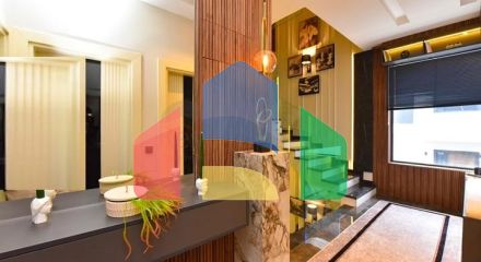 Вилла 4+1 с современным дизайном в живописном районе Каргыджак