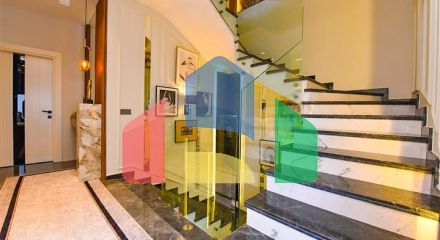 Вилла 4+1 с современным дизайном в живописном районе Каргыджак