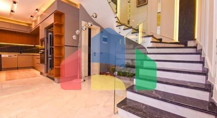 Вилла 4+1 с современным дизайном в живописном районе Каргыджак