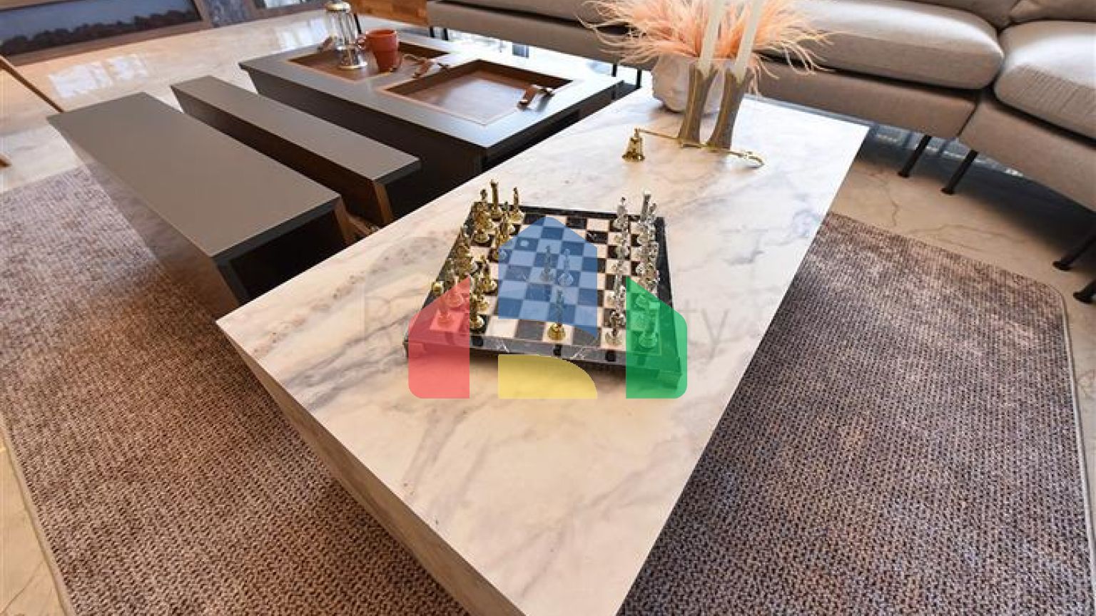 Вилла 4+1 с современным дизайном в живописном районе Каргыджак