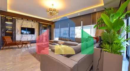 Вилла 4+1 с современным дизайном в живописном районе Каргыджак