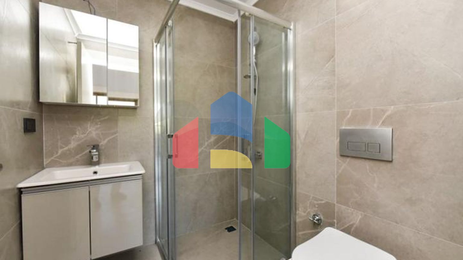 Пентхаус 3+1 с открытым видом на горы в районе Каргыджак