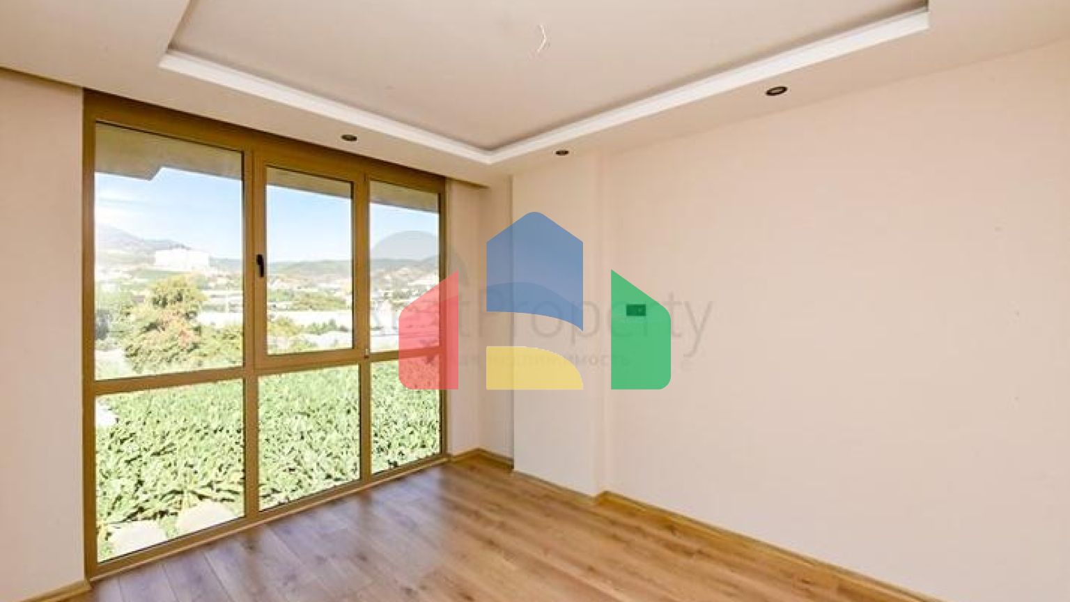 Пентхаус 3+1 с открытым видом на горы в районе Каргыджак