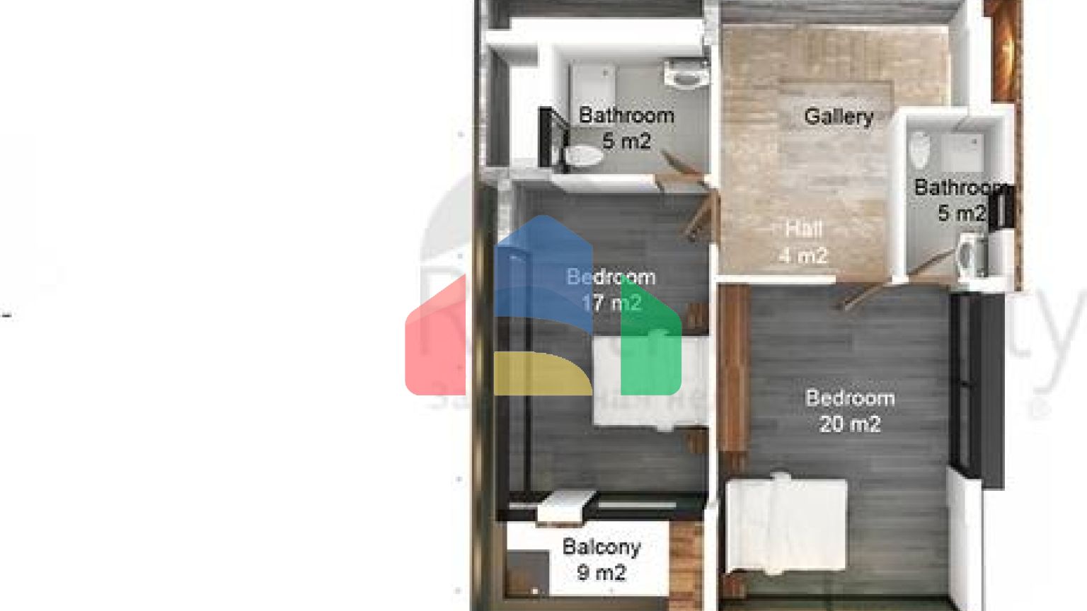 Вілли в новому комплексі району Каргиджак