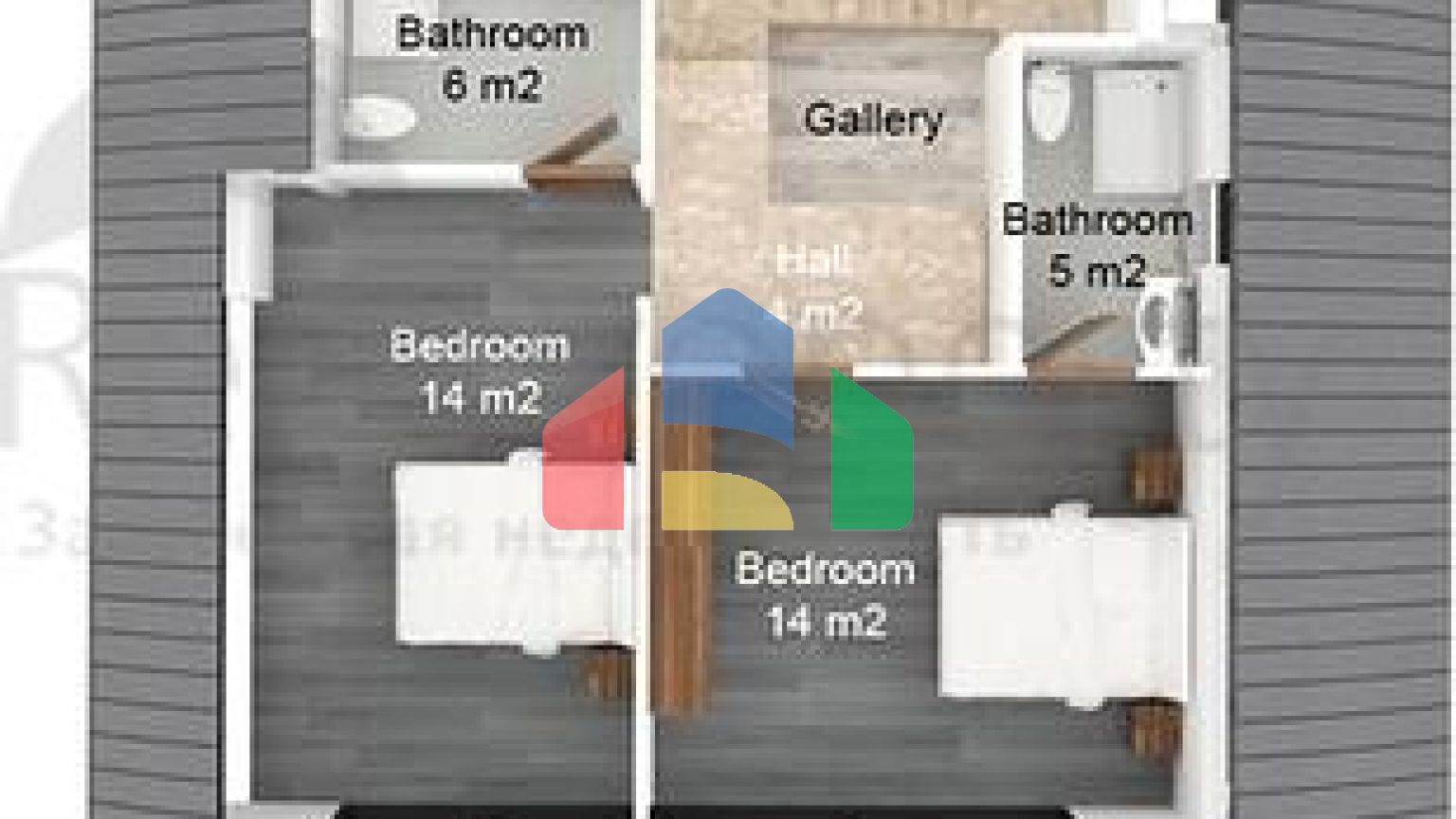 Вілли в новому комплексі району Каргиджак