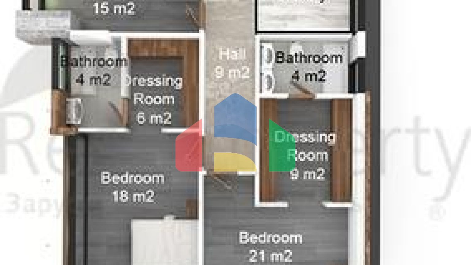 Вілли в новому комплексі району Каргиджак