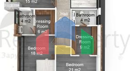 Вілли в новому комплексі району Каргиджак