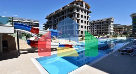 Квартира 1+1 в 200 м от пляжа в районе Каргыджак