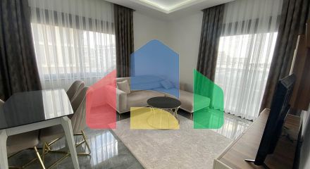 Furnished 2+1 apartment in Kargicak district