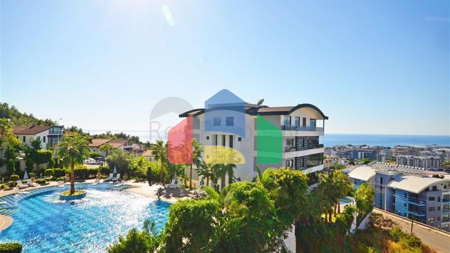 Квартира 3 + 1 в районі Каргиджак