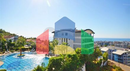 Квартира 3 + 1 в районі Каргиджак