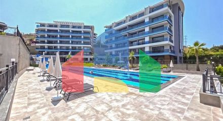 Modern apartment with panoramic sea view
