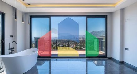 Роскошная вилла с захватывающим видом на море в Каргыджаке Роскошная вилла с захватывающим видом на море в Каргыджаке