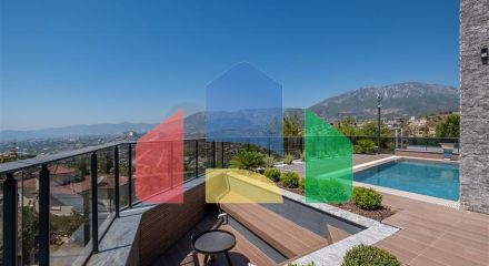 Роскошная вилла с захватывающим видом на море в Каргыджаке Роскошная вилла с захватывающим видом на море в Каргыджаке