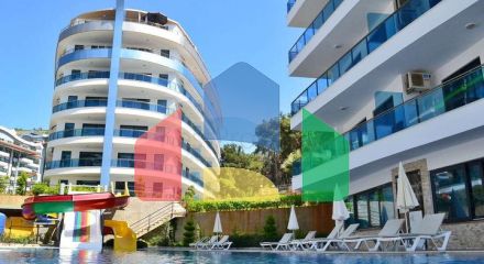 Роскошный пентхаус с видом на Средиземное море в районе Каргыджак Роскошный пентхаус с видом на Средиземное море в районе Каргыджак