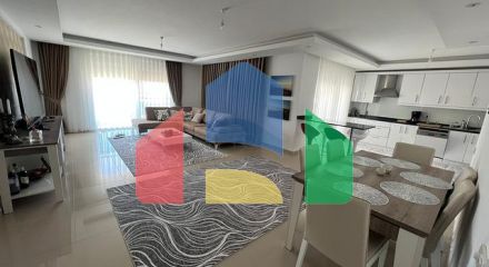 Furnished 3+1 penthouse in Kargicak.
