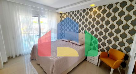 Furnished 3+1 penthouse in Kargicak.