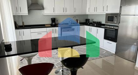 Мебльований пентхаус 3 + 1 в Каргиджаку.