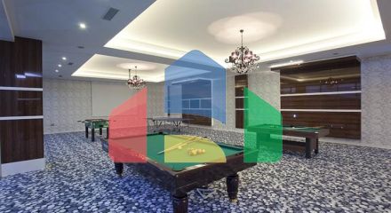 Мебльований пентхаус 3 + 1 в Каргиджаку.