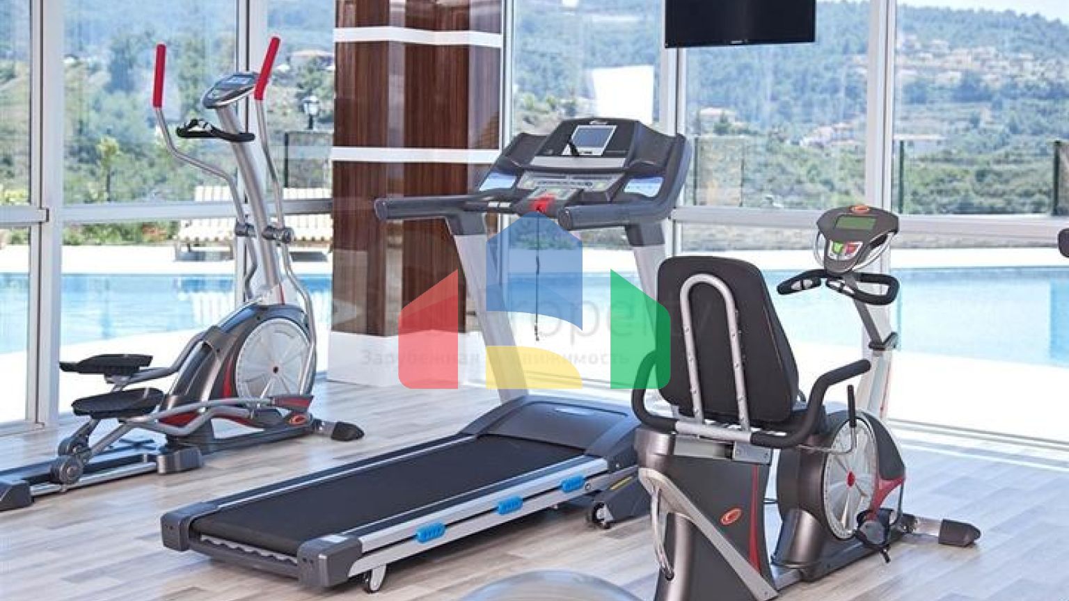 Мебльований пентхаус 3 + 1 в Каргиджаку.