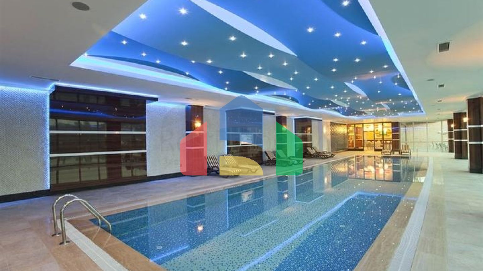 Мебльований пентхаус 3 + 1 в Каргиджаку.