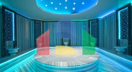 Мебльований пентхаус 3 + 1 в Каргиджаку.