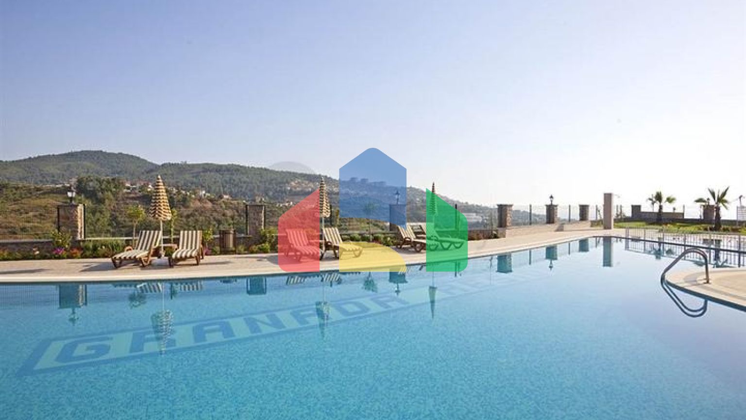 Мебльований пентхаус 3 + 1 в Каргиджаку.