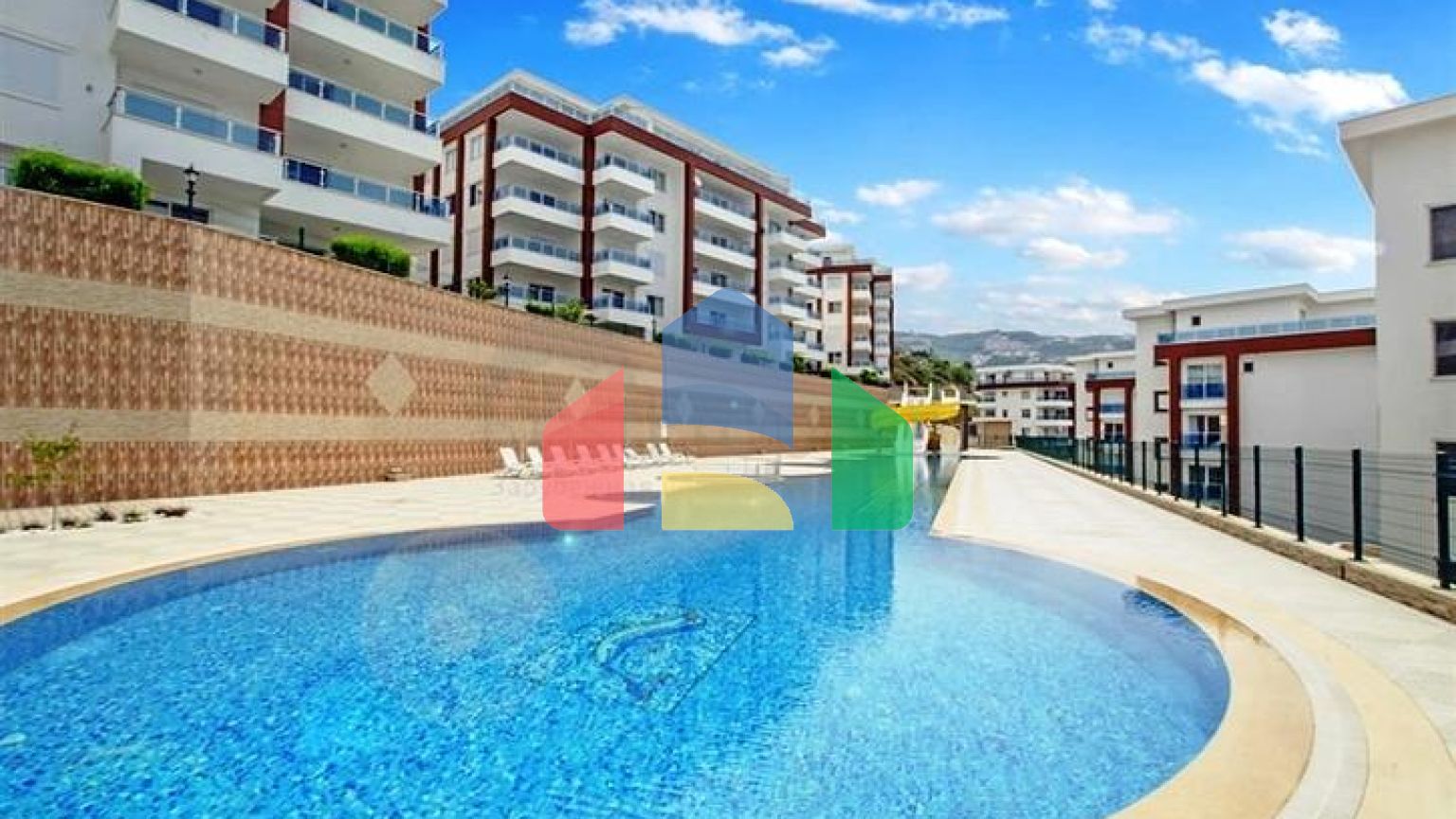 Мебльований пентхаус 3 + 1 в Каргиджаку.