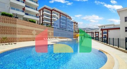 Мебльований пентхаус 3 + 1 в Каргиджаку.