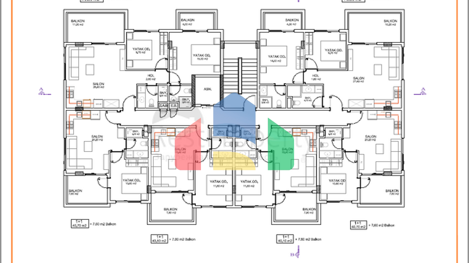 Современный жилой комплекс всего в 200 метрах от песчаного пляжа