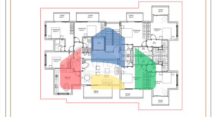 Современный жилой комплекс всего в 200 метрах от песчаного пляжа Современный жилой комплекс всего в 200 метрах от песчаного пляжа
