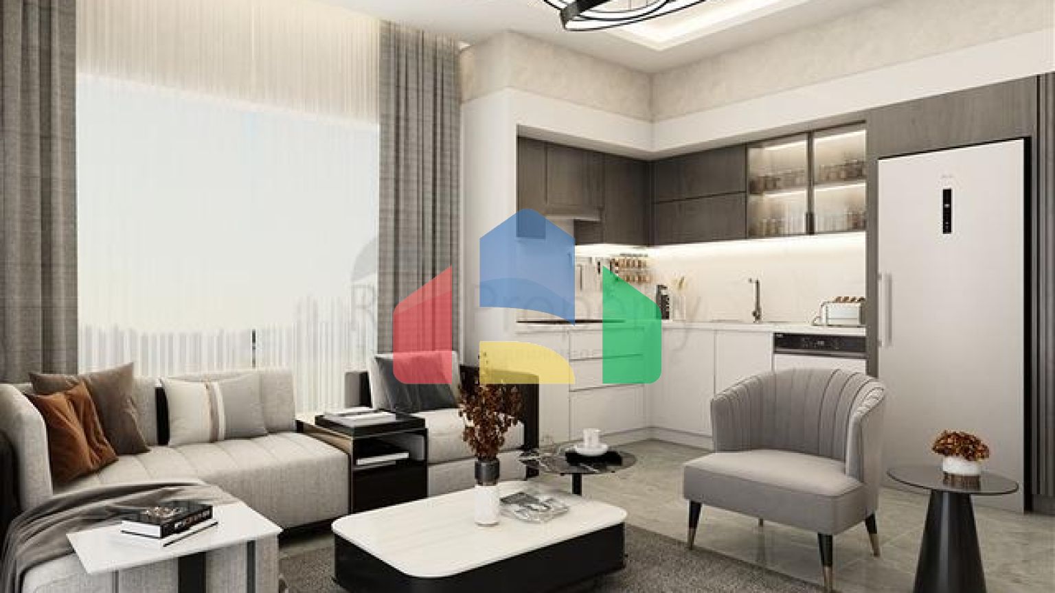 Современный жилой комплекс всего в 200 метрах от песчаного пляжа