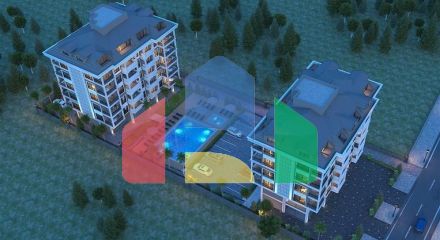 Современный жилой комплекс всего в 200 метрах от песчаного пляжа Современный жилой комплекс всего в 200 метрах от песчаного пляжа