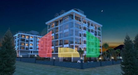 Современный жилой комплекс всего в 200 метрах от песчаного пляжа Современный жилой комплекс всего в 200 метрах от песчаного пляжа