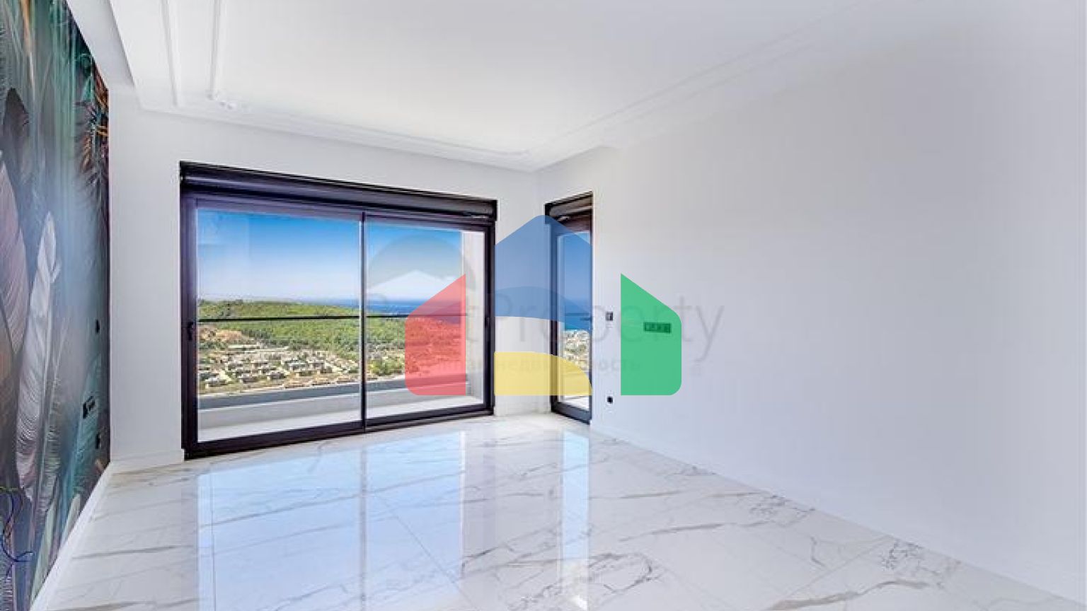 Просторная вилла в Каргыджаке с восхитительным видом на море