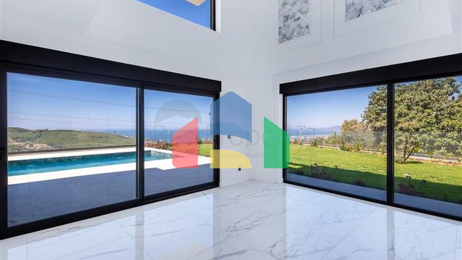 Просторная вилла в Каргыджаке с восхитительным видом на море