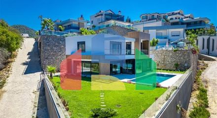 Просторная вилла в Каргыджаке с восхитительным видом на море