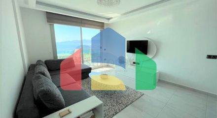 Мебльована квартира 1 + 1 з гарним видом на море в районі Каргиджак Мебльована квартира 1 + 1 з гарним видом на море в районі Каргиджак