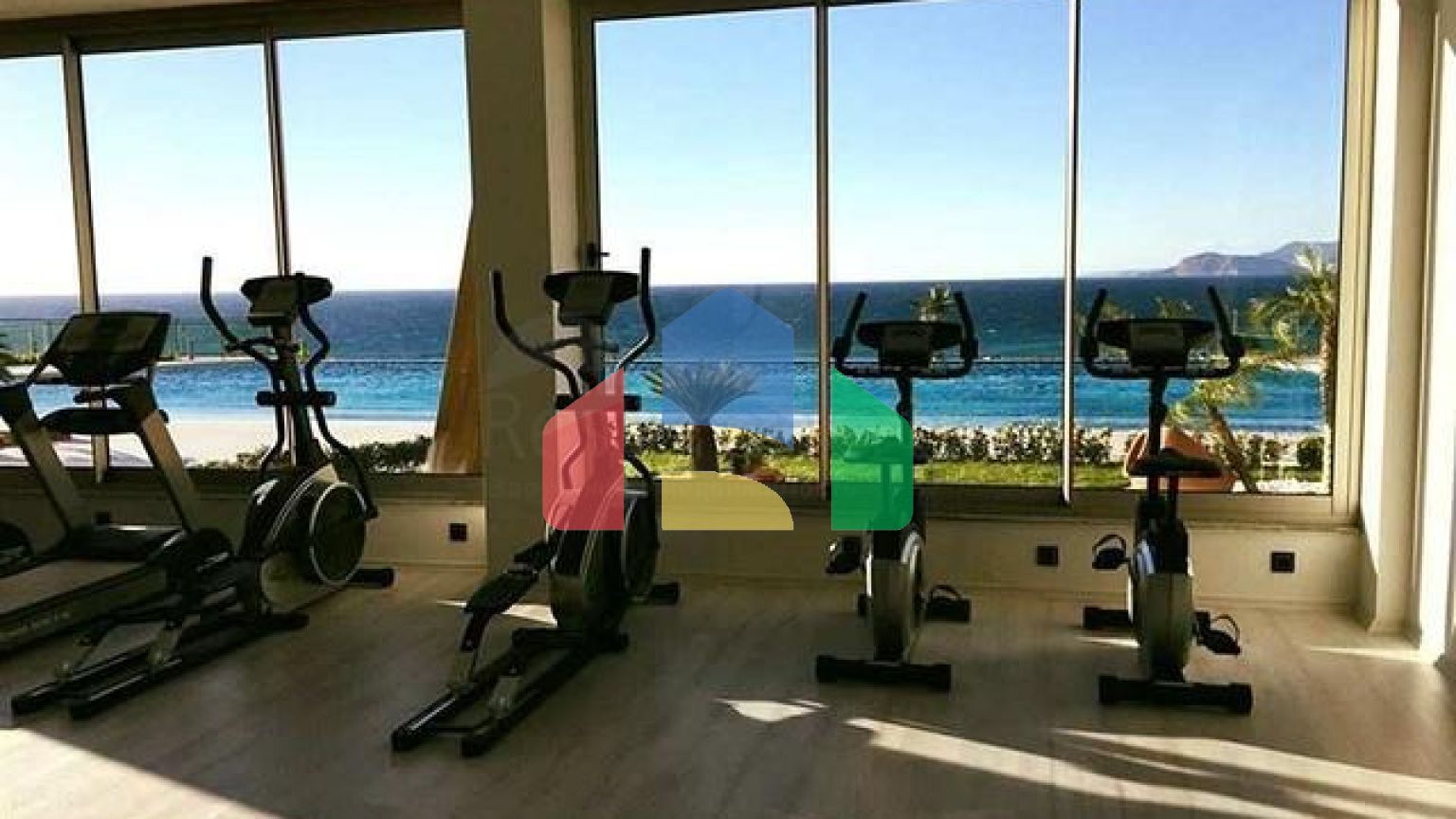 Мебльована квартира 2 + 1 з видом на море в районі Каргиджак