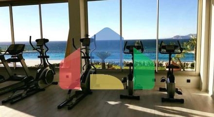 Мебльована квартира 2 + 1 з видом на море в районі Каргиджак