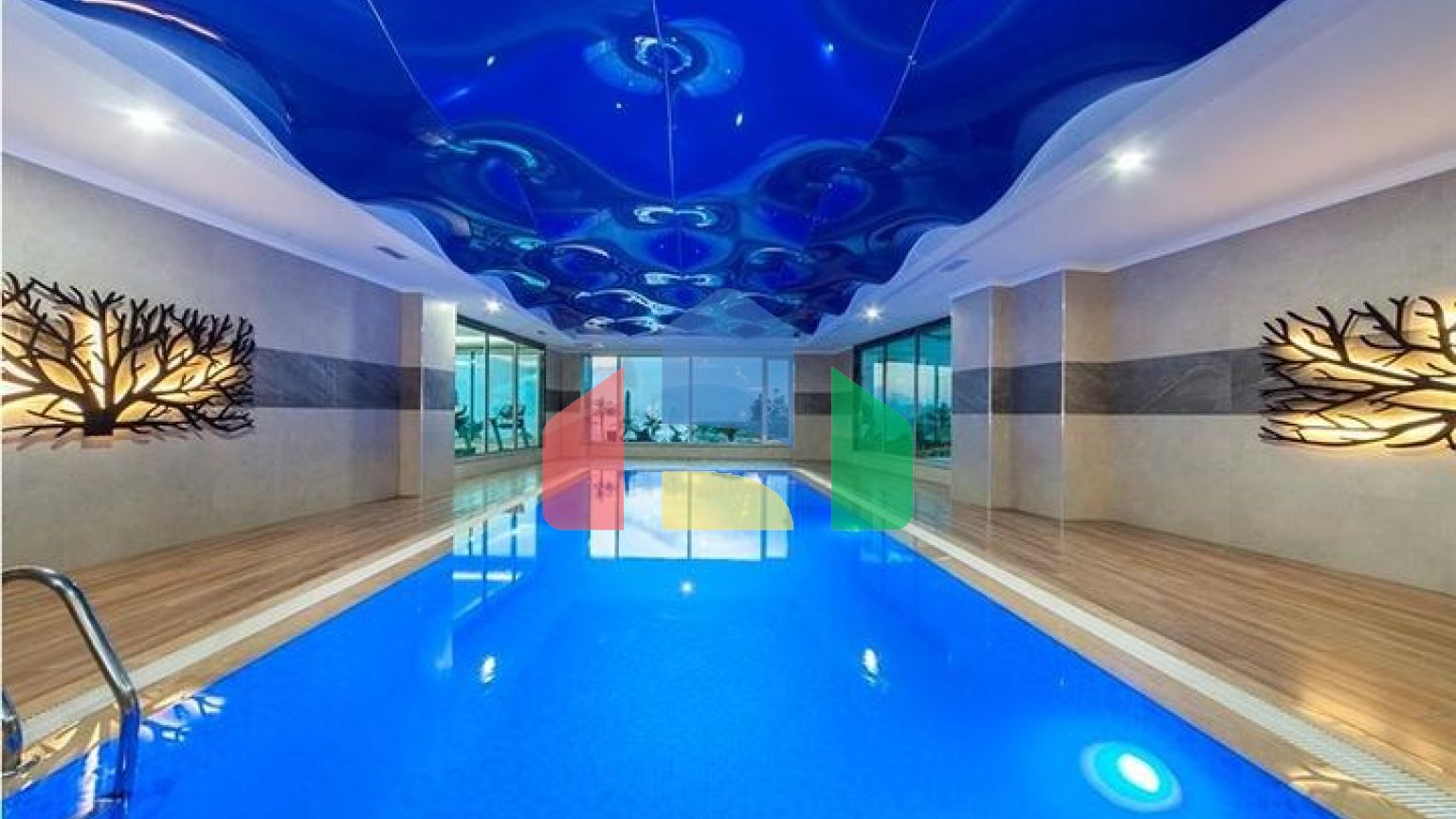 Мебльована квартира 2 + 1 з видом на море в районі Каргиджак