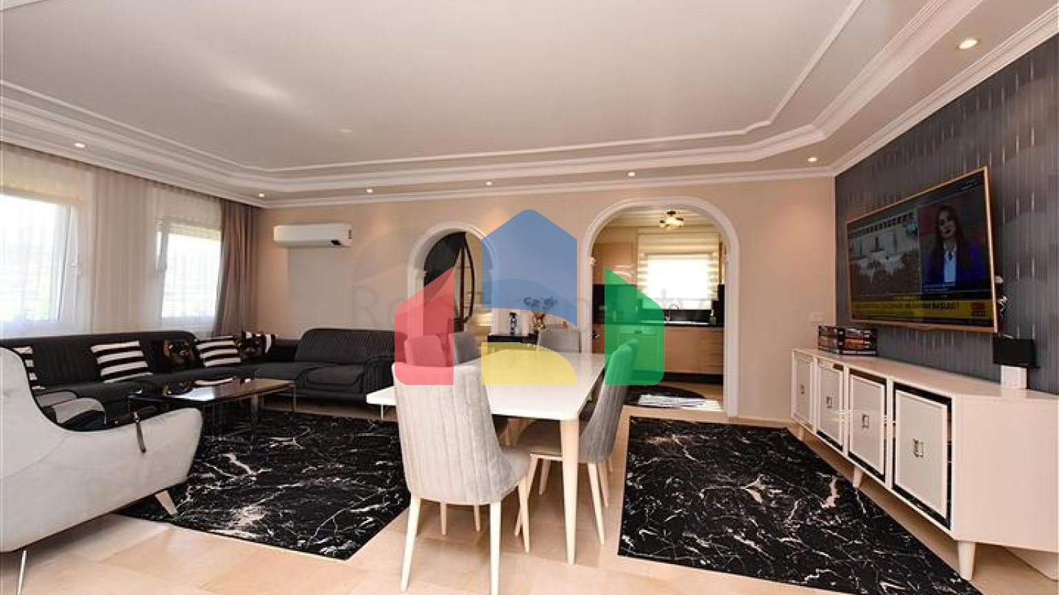 Трёхспальная вилла с элегантным ремонтом